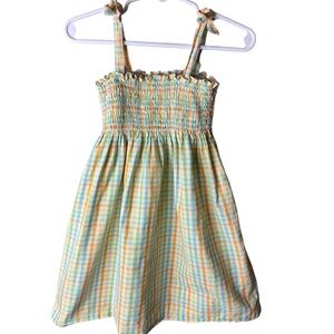 Little English Lucy Preppy Yellow Smocked Dress 2T